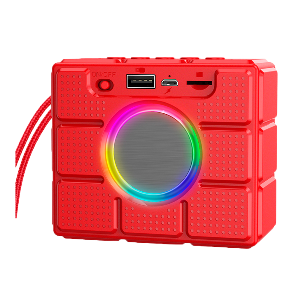 Bluetooth колонка Borofone BR16 з RGB-підсвіткою, TWS та FM-радіо - Зображення 6