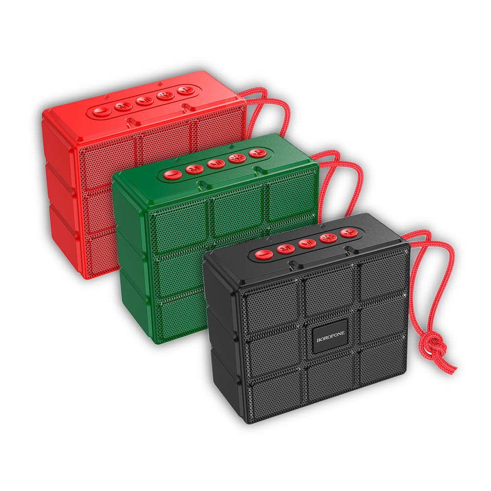 Bluetooth колонка Borofone BR16 з RGB-підсвіткою, TWS та FM-радіо - Зображення 7
