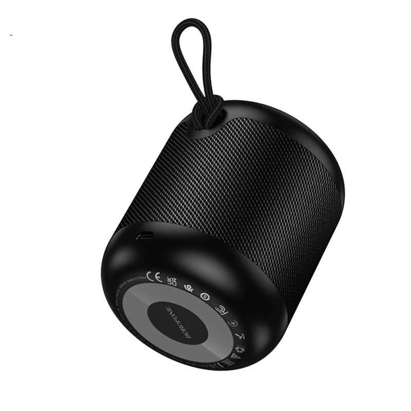 Портативна Bluetooth колонка BOROFONE BR102 Gratificado 5W — чорна - Зображення 3
