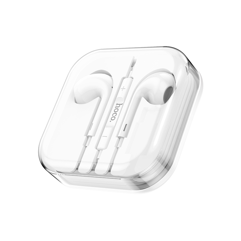 Навушники дротові HOCO M1 Max (3.5mm) White - Зображення 3