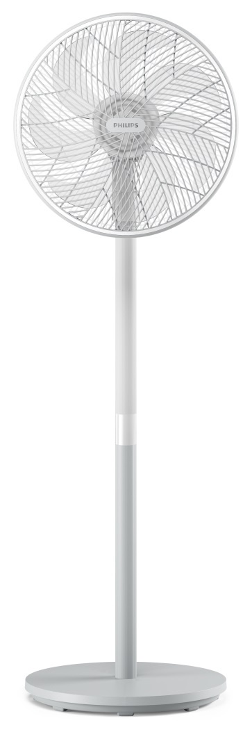 Philips CX2550/00 — підлоговий вентилятор, 50 Вт, 3 швидкості, таймер, білий - Зображення 2