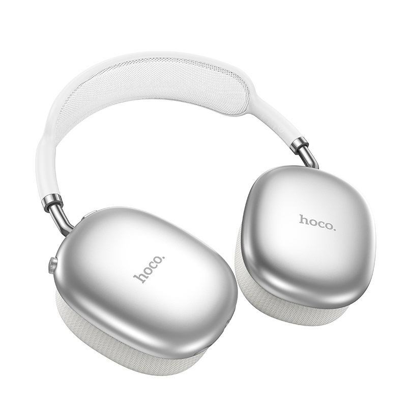 Бездротові накладні навушники HOCO W55 Pleasing BT headphones Silver - Зображення 4